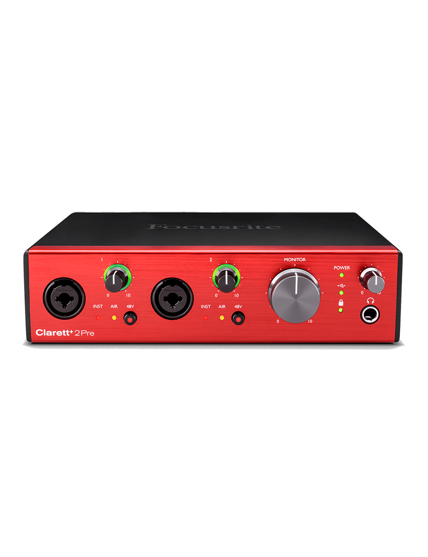Focusrite Clarett+ 2Pre Interfaz Audio USB-C