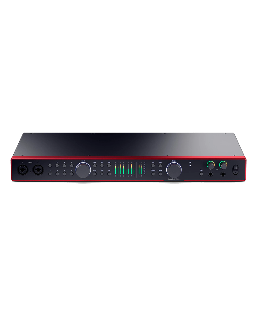 Focusrite Scarlett 18i20 Interfaz Audio 4ta Generación