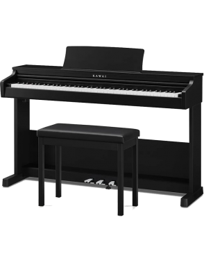 KAWAI® CX102B Piano Digital 88 Teclas Mueble Sillín | Embossed Black