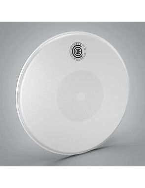 CODE Drumhead® STERLING Parche  Caja 14" Blanco Poroso Black Dot 1-Capa 10-mil