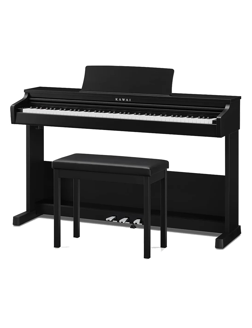 KAWAI® CX102B Piano Digital 88 Teclas Mueble Sillín | Embossed Black