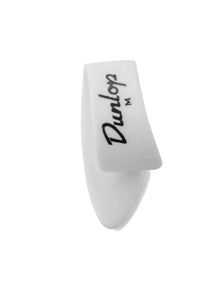 Dunlop® 9002 White Uñetas Dedo Finger Calibre: Medium| 4 Unidades