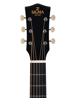 Sigma® JM-SG45 Sunburst Guitarra Dreadnought Slope Shoulder Electroacústica Fishman® Soft Case