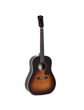 Sigma® JM-SG45 Sunburst Guitarra Dreadnought Slope Shoulder Electroacústica Fishman® Soft Case