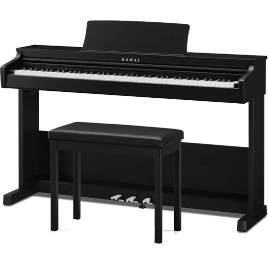 KAWAI® CX102B Piano Digital 88 Teclas Mueble Sillín | Embossed Black