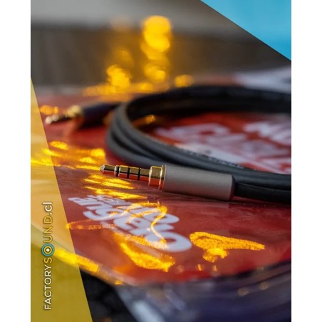 Santo Angelo® AC34 2m Cable Audio 1Mini Plug ⅛" TRRS a 1Mini Plug ⅛" TRRS