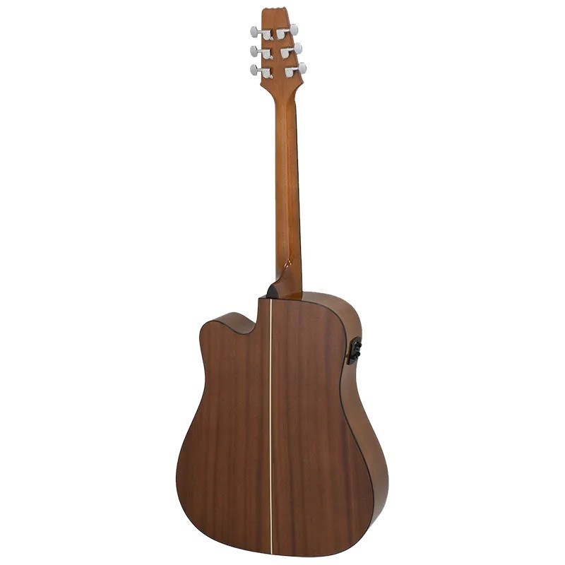Aria® AD10CE Guitarra Folk Electroacústica Cutaway con Funda | Natural