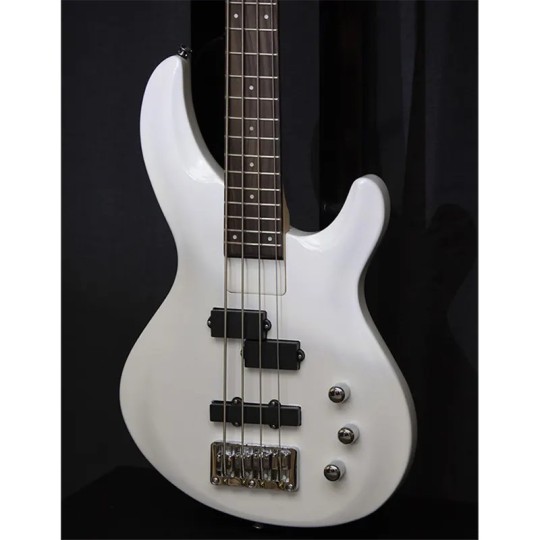 Aria® IGB-STD Bajo Eléctrico | Pearl White