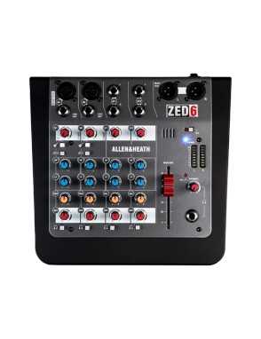 Allen & Heath ZED 6 Mezclador Análogo  4 Canales