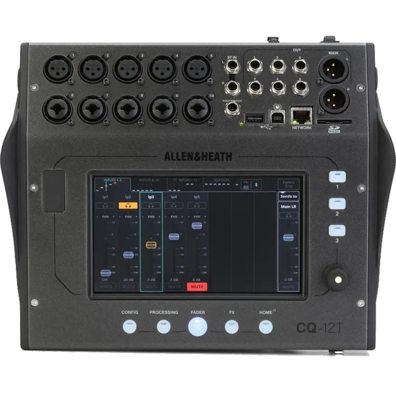 Allen & Heath CQ-12T Mixer Digital 12In 8Out