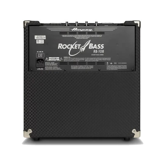 Ampeg® Rocket Bass RB108 Amplificador Bajo Combo 1x8" 30W