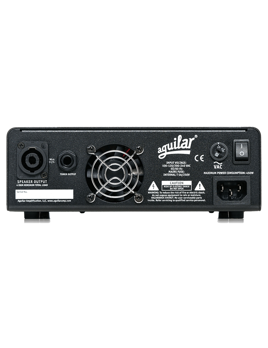 OPEN BOX Aguilar® Tone Hammer® 350 Amplificador Bajo Cabezal 350W + Funda Bolso