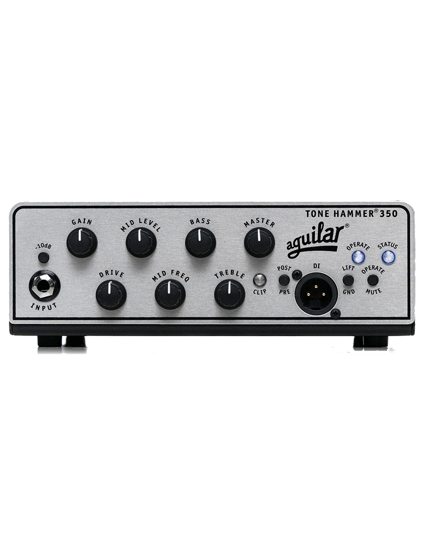 OPEN BOX Aguilar® Tone Hammer® 350 Amplificador Bajo Cabezal 350W + Funda Bolso