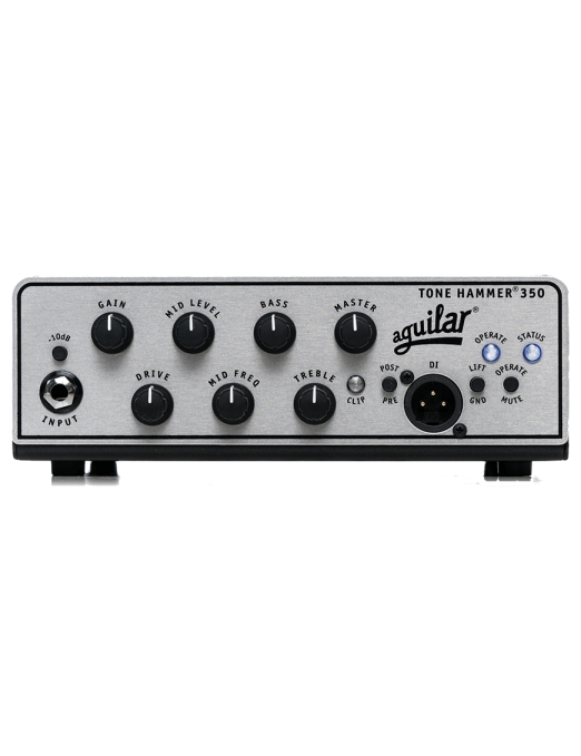 OPEN BOX Aguilar® Tone Hammer® 350 Amplificador Bajo Cabezal 350W + Funda Bolso