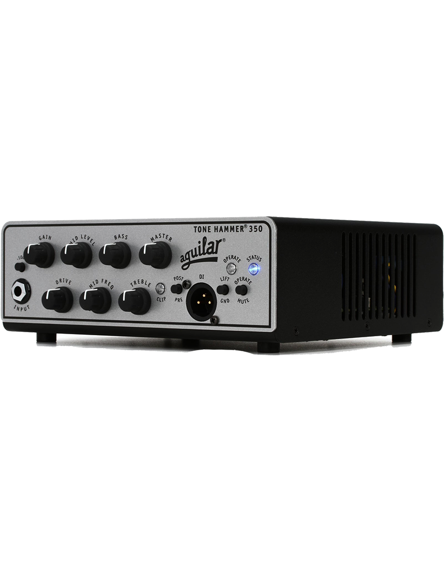 OPEN BOX Aguilar® Tone Hammer® 350 Amplificador Bajo Cabezal 350W + Funda Bolso