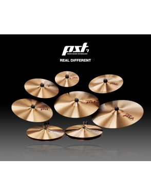 Paiste® PST7 Session Set Platillos Hi-Hat Light 14" Crash 16" Ride 20"