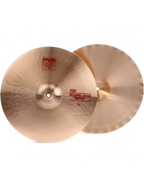 Paiste® Platillos Hi-Hat Sound Edge 15" Serie 2002 Set: Par