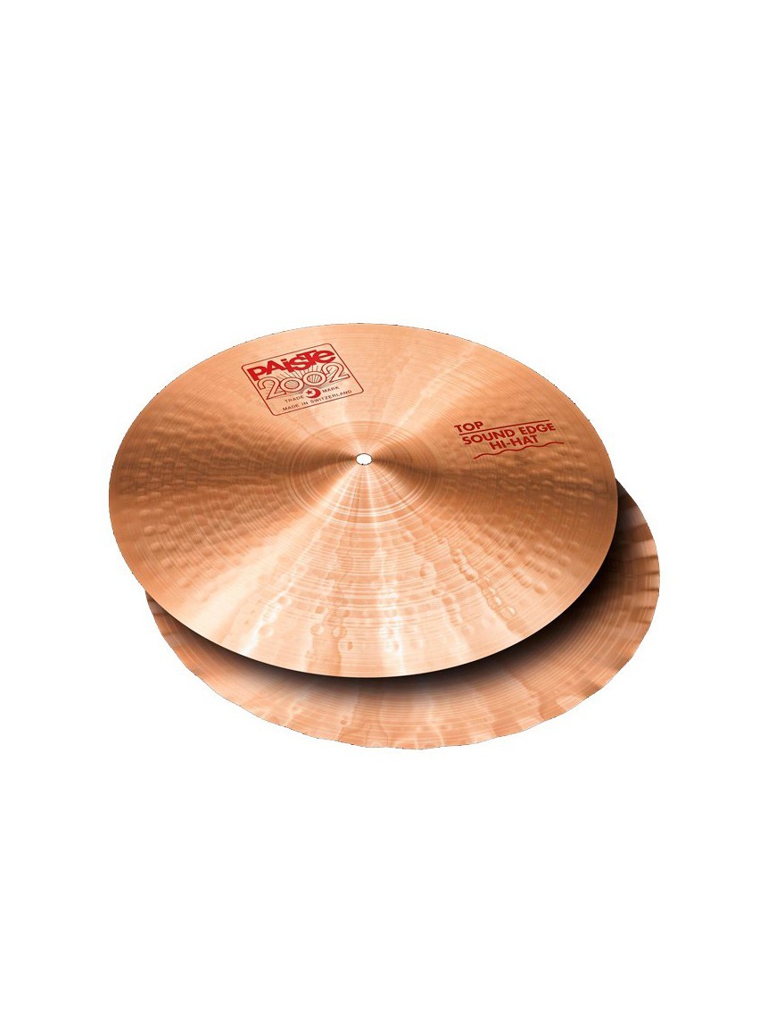 Paiste® Platillos Hi-Hat Sound Edge 15" Serie 2002 Set: Par