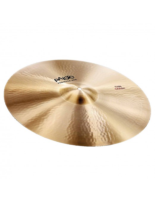 Paiste® Platillo Crash Thin 20" Formula 602 Classic Sounds