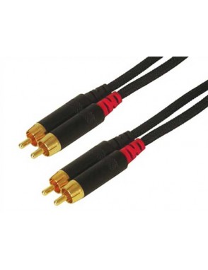 Soundbarrier® Cable RCA a RCA ASRCA3 2RCA 2RCA Gold 0,9 mt