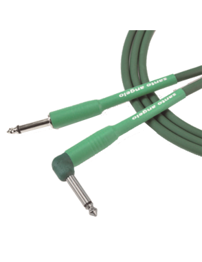 Santo Angelo® Cable Instrumentos Kando Aroma Menta Plug Recto a Plug L OFHC Largo: 4.57 mt