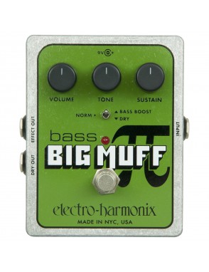 Electro-harmonix® Pedal Bajo Fuzz Big Muff Pi