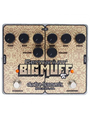 Electro-harmonix® Pedal Guitarra Overdrive Germanium 4 Big Muff Pi