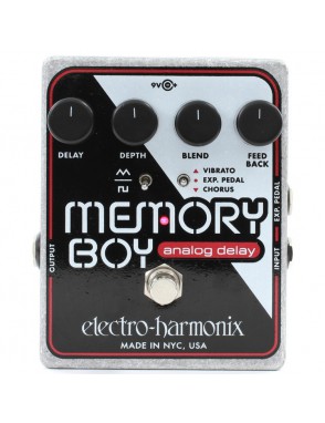 Electro-harmonix® Pedal Guitarra Delay Análogo Memory Boy