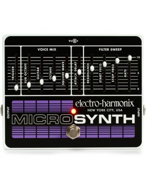 Electro-harmonix® Pedal Guitarra Micro Synthesizer Análogo